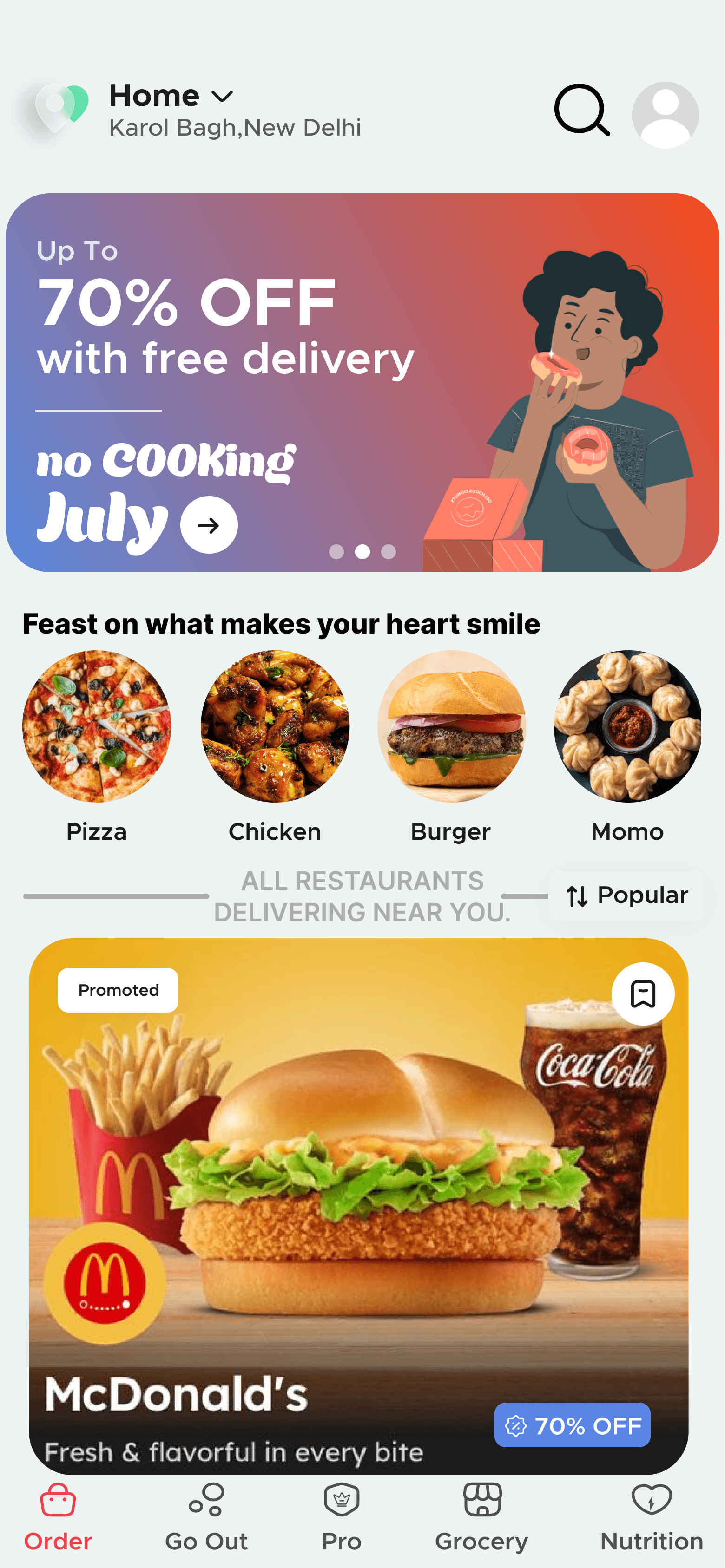 Uber Eats Redesign